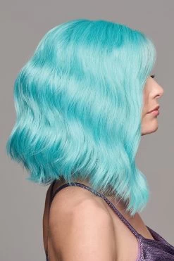 Blue Babe Wig By Hairdo | Heat-Friendly Synthetic -Do it with Wig shop. HD BlueBabe Model1 Side1