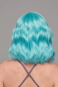 Blue Babe Wig By Hairdo | Heat-Friendly Synthetic -Do it with Wig shop. HD BlueBabe Model1 Side2
