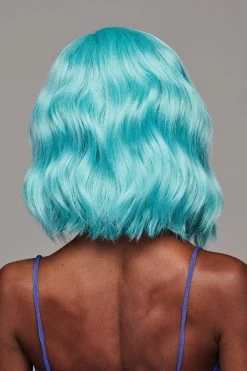 Blue Babe Wig By Hairdo | Heat-Friendly Synthetic -Do it with Wig shop. HD BlueBabe Model2 Side2