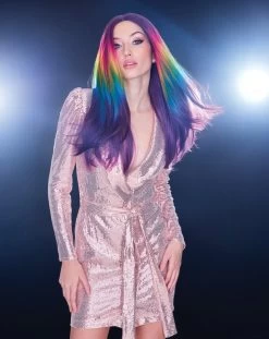 Party All Night Wig By Hairdo | Center Mono Part -Do it with Wig shop. HD PartyAllNight Model Front2