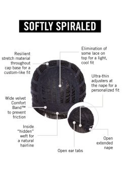 Softly Spiraled Wig By Hairdo 23 Softly Spiraled Wig By Hairdo -Do it with Wig shop. HD SoftlySpiraled CapConstruction