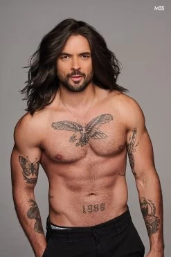 Admirable Men's Wig By HIM | Mono Top -Do it with Wig shop. HIM Admirable Model2 Front2