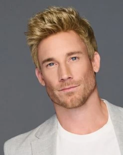 Dapper Men's Wig By HIM | Mono Crown 23 Dapper Men's Wig By HIM | Mono Crown -Do it with Wig shop. HIM Dapper Model Front2