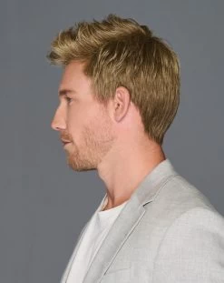 Dapper Men's Wig By HIM | Mono Crown 26 Dapper Men's Wig By HIM | Mono Crown -Do it with Wig shop. HIM Dapper Model Side3