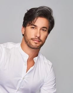 Gallant Men's Wig By HIM | Mono Top -Do it with Wig shop. HIM Gallant Model Front3