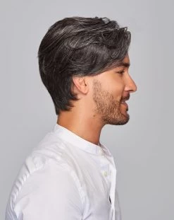 Gallant Men's Wig By HIM | Mono Top -Do it with Wig shop. HIM Gallant Model Side1