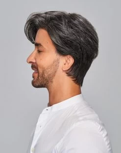 Gallant Men's Wig By HIM | Mono Top -Do it with Wig shop. HIM Gallant Model Side2