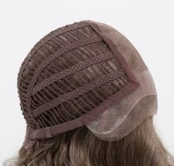 Isabella Wig By Envy | Mono Top | Human Hair | Synthetic Blend -Do it with Wig shop. IsabellaSide DarkGrey