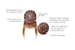 Pretty In Fabulous By Hairdo | Mono Crown | Children's Wig 23 Pretty In Fabulous By Hairdo | Mono Crown | Children's Wig -Do it with Wig shop. KIDZ PrettyInFabulous Cap