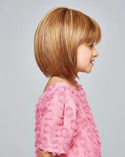 Pretty In Page Wig By Hairdo | Mono Crown | Children's Wig -Do it with Wig shop. KIDZ PrettyInPage Model Side2