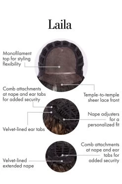 Laila Wig By Kim Kimble | Heat-Friendly Synthetic 27 Laila Wig By Kim Kimble | Heat-Friendly Synthetic -Do it with Wig shop. KK Laila CapConstruction