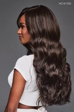 Raven Wig By Kim Kimble | Heat-Friendly Synthetic -Do it with Wig shop. KK Raven Model Side3