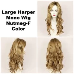 Harper Mono Wig By Godiva's Secret Wigs | Large Cap 23 Harper Mono Wig By Godiva's Secret Wigs | Large Cap -Do it with Wig shop. Large Harper Nutmeg F 04585.1461343235.500.659