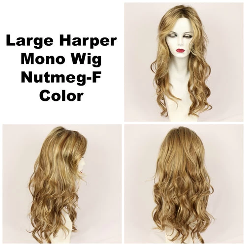 Harper Mono Wig By Godiva's Secret Wigs | Large Cap 13 Harper Mono Wig By Godiva's Secret Wigs | Large Cap - Image 11