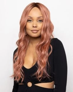 Lavish Wavez By Rene Of Paris | Muse Series -Do it with Wig shop. Lavish Wavez Dusty Rose 8816