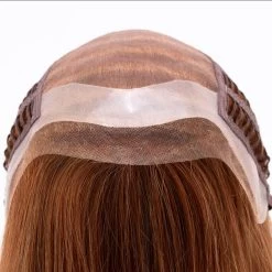 Lisa Wig By Envy | Human Hair/Synthetic Blend -Do it with Wig shop. Lisa Front LighterRed