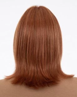 Lisa Wig By Envy | Human Hair/Synthetic Blend -Do it with Wig shop. Lisa LighterRed Back