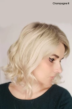 Merrill Wig By Noriko 35 Merrill Wig By Noriko -Do it with Wig shop. MerrillChampagneRootedNorikopicside2