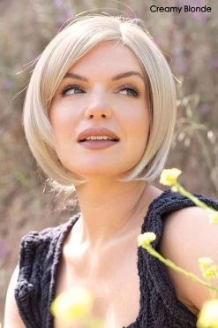 Niki Wig By Rene Of Paris | Synthetic -Do it with Wig shop. NikiCreamyBlond0845