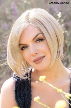 Niki Wig By Rene Of Paris | Synthetic -Do it with Wig shop. NikiCreamyBlond0854