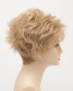 Olivia Wig By Envy | Human Hair | Synthetic Blend -Do it with Wig shop. OliviaRightSide MediumBlonde