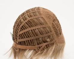 Ophelia Wig By Envy | Human Hair | Synthetic Blend -Do it with Wig shop. OpheliaSide GingerCream