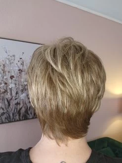 Paula Wig By Envy | Human Hair/Synthetic Blend -Do it with Wig shop. PaulabyEnvyAlmondBreezeBack