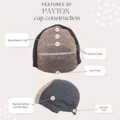 Payton Wig By Rene Of Paris | Human Hair -Do it with Wig shop. Payton Cap descriptions