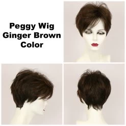Peggy Wig By Godiva's Secret Wigs -Do it with Wig shop. Peggy Ginger Brown 08641.1453761260.1280.1280