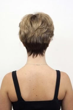 Peggy Wig By Godiva's Secret Wigs -Do it with Wig shop. Peggy Root Short Wig Butter Pecan back 63211.1389340710.1280.1280