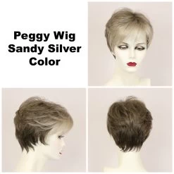 Peggy Wig By Godiva's Secret Wigs -Do it with Wig shop. Peggy Sandy Silver 89032.1453761262.1280.1280