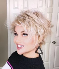 Flame Wig By Envy | Mono Crown | Human Hair | Synthetic Blend -Do it with Wig shop. PhotoJan02 23051PM