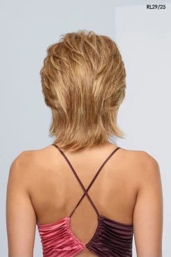 Black Tie Chic Wig By Raquel Welch | Heat-Friendly Synthetic -Do it with Wig shop. RW BlackTieChic Model2 Side2