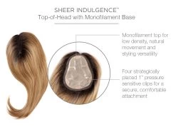 Go All Out 16" Topper By Raquel Welch 27 Go All Out 16" Topper By Raquel Welch -Do it with Wig shop. RW GoAllOut16 Cap