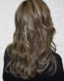 Stroke Of Genius Wig By Raquel Welch | Mono Part -Do it with Wig shop. RWStrokeofGeniusRL9 24SSShadedIcedCafeLatteBACK