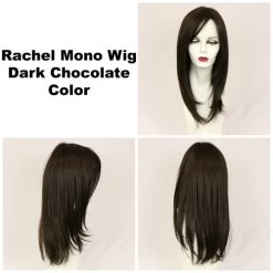 Rachel Mono Wig By Godiva's Secret Wigs -Do it with Wig shop. Rachel Dark Chocolate 67716.1492713812.500.659