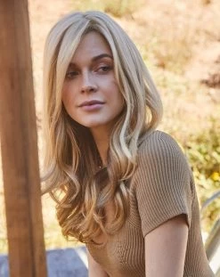 Remy Human Hair Topper 14" By Amore | Mono Top -Do it with Wig shop. RemyTP14GoldenWheat1