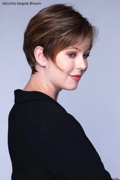 San Francisco Wig By BelleTress | Heat-Friendly Synthetic -Do it with Wig shop. SANFRANCISCO mochamaplebrown5