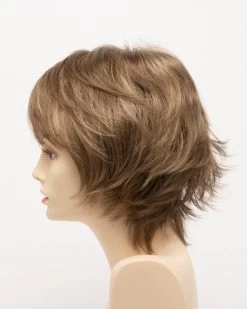 Savannah Wig By Envy | Mono Top -Do it with Wig shop. SavannahLeftSide MochaFrost