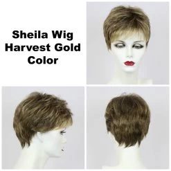 Sheila Wig By Godiva's Secret Wigs -Do it with Wig shop. Sheila Harvest Gold 85447.1458852423.1280.1280