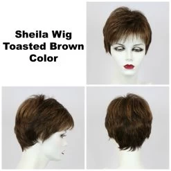 Sheila Large Wig By Godiva's Secret Wigs -Do it with Wig shop. Sheila Toasted Brown 77078.1458853274.1280.1280 1