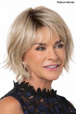 Trendy Wig By Toni Brattin | Heat-Friendly Synthetic | Large Cap -Do it with Wig shop. TB Trendy Model Side3 b2ee0a8c a944 44ba a5af 24edc4391494