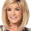 Whisper Wig By Toni Brattin | Heat-Friendly Synthetic | Large Cap -Do it with Wig shop. TB Whisper Model Front1 6bc2521f 6a71 410f 9b0f 0fa961b9d42e