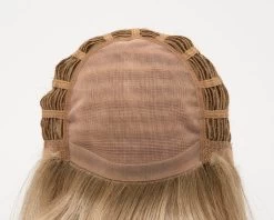 Taryn Wig By Envy| Mono Top | Human Hair | Synthetic Blend -Do it with Wig shop. TarynFront GingerCream