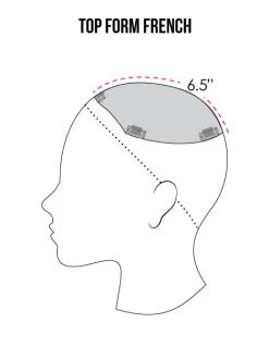 Top Form French 18" Topper | Renau Exclusive -Do it with Wig shop. Top Form French coverage 2a2c422a 87d5 403a 9686 3641dcd530c9