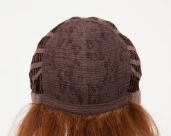 Whitney Wig By Envy | Human Hair | Synthetic Blend 41 Whitney Wig By Envy | Human Hair | Synthetic Blend -Do it with Wig shop. WhitneyFront LighterRed