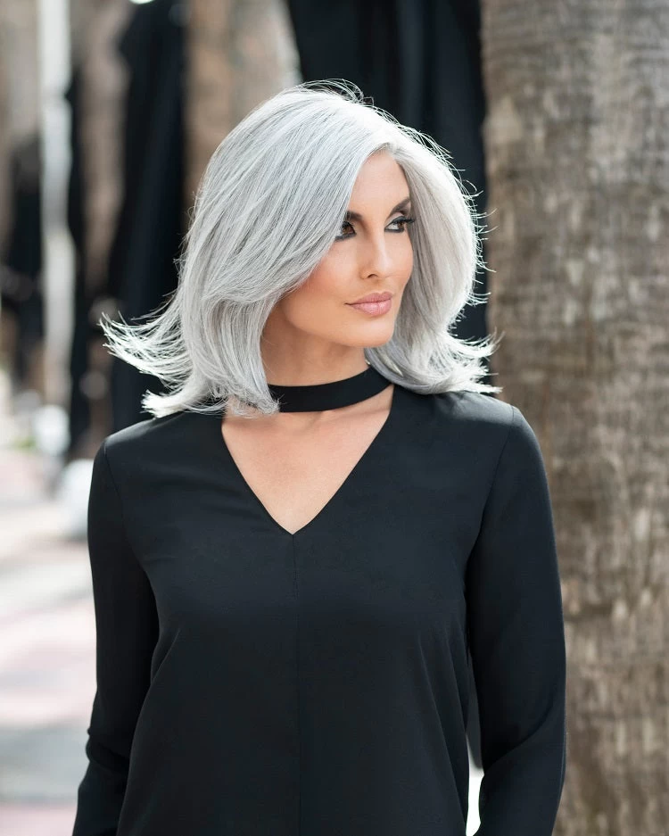 Zoey Wig By Envy | Mono Top | Human Hair | Synthetic Blend 4 Zoey Wig By Envy | Mono Top | Human Hair | Synthetic Blend - Image 2