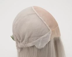 Zoey Wig By Envy | Mono Top | Human Hair | Synthetic Blend 35 Zoey Wig By Envy | Mono Top | Human Hair | Synthetic Blend -Do it with Wig shop. ZoeySide LightGrey