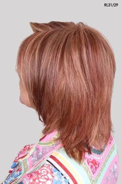 Black Tie Chic Wig By Raquel Welch | Heat-Friendly Synthetic -Do it with Wig shop. cBlackTieChicFieryCopperside2