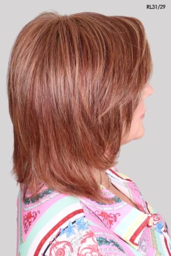 Black Tie Chic Wig By Raquel Welch | Heat-Friendly Synthetic -Do it with Wig shop. cBlackTieChicRWFieryCopperside1